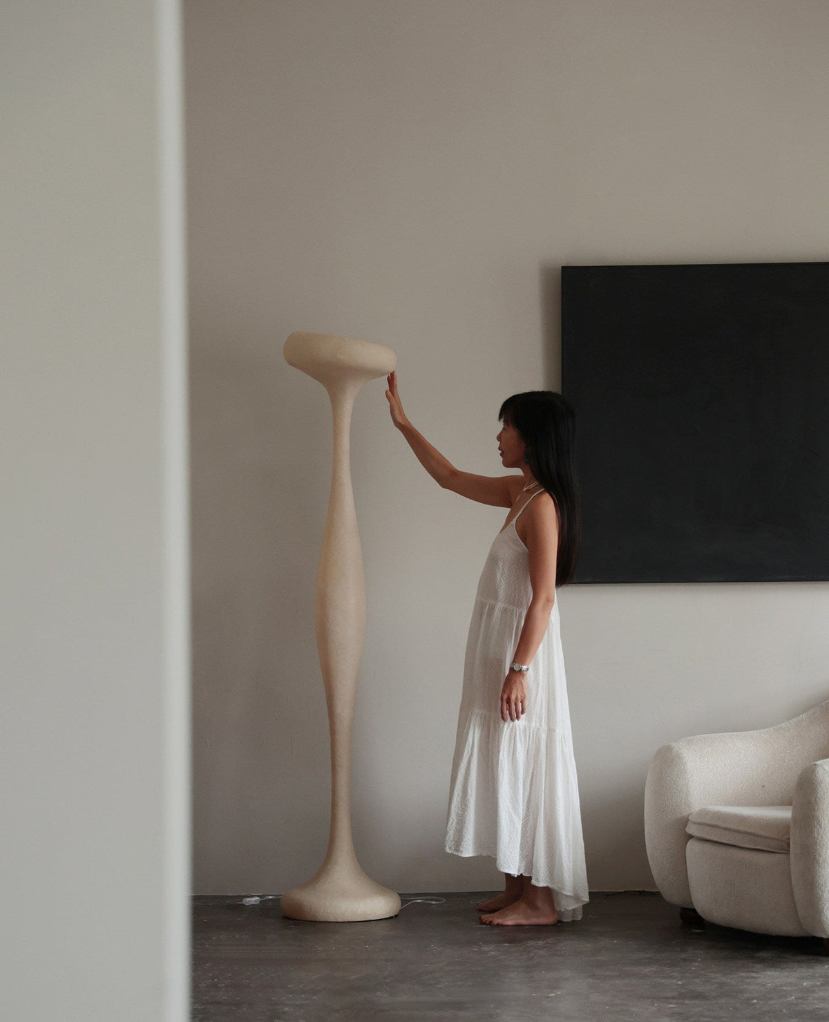 Modern Column Floor Lamp — Floor Lamp | Maison Monashee — view 9