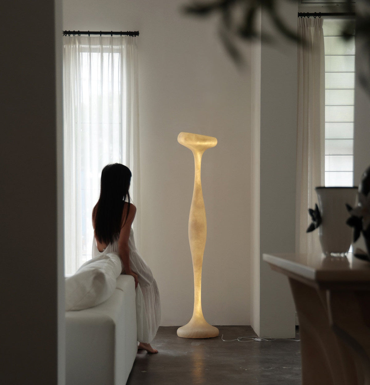 Modern Column Floor Lamp — Floor Lamp | Maison Monashee — view 20