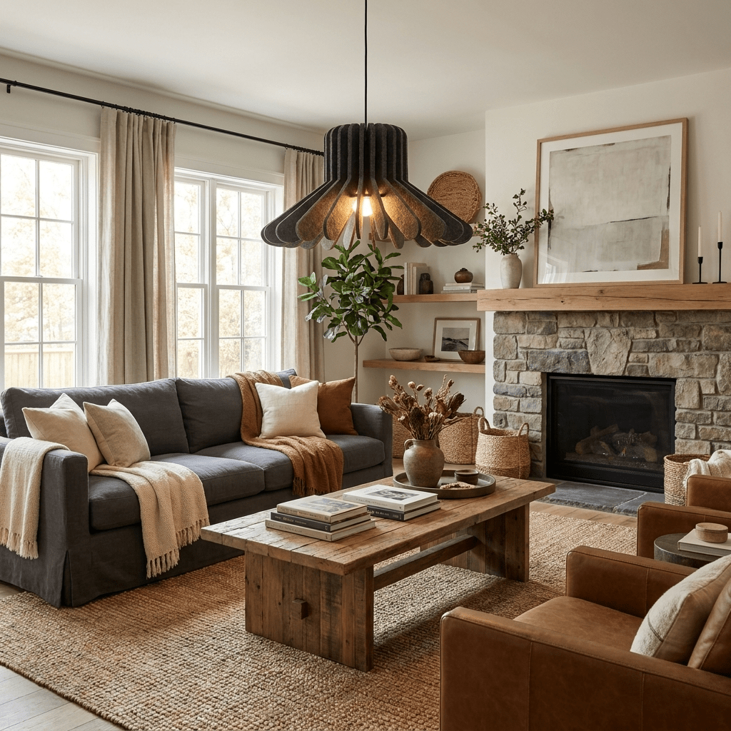 Hanging Light Dome — Pendant Light | Maison Monashee — view 2