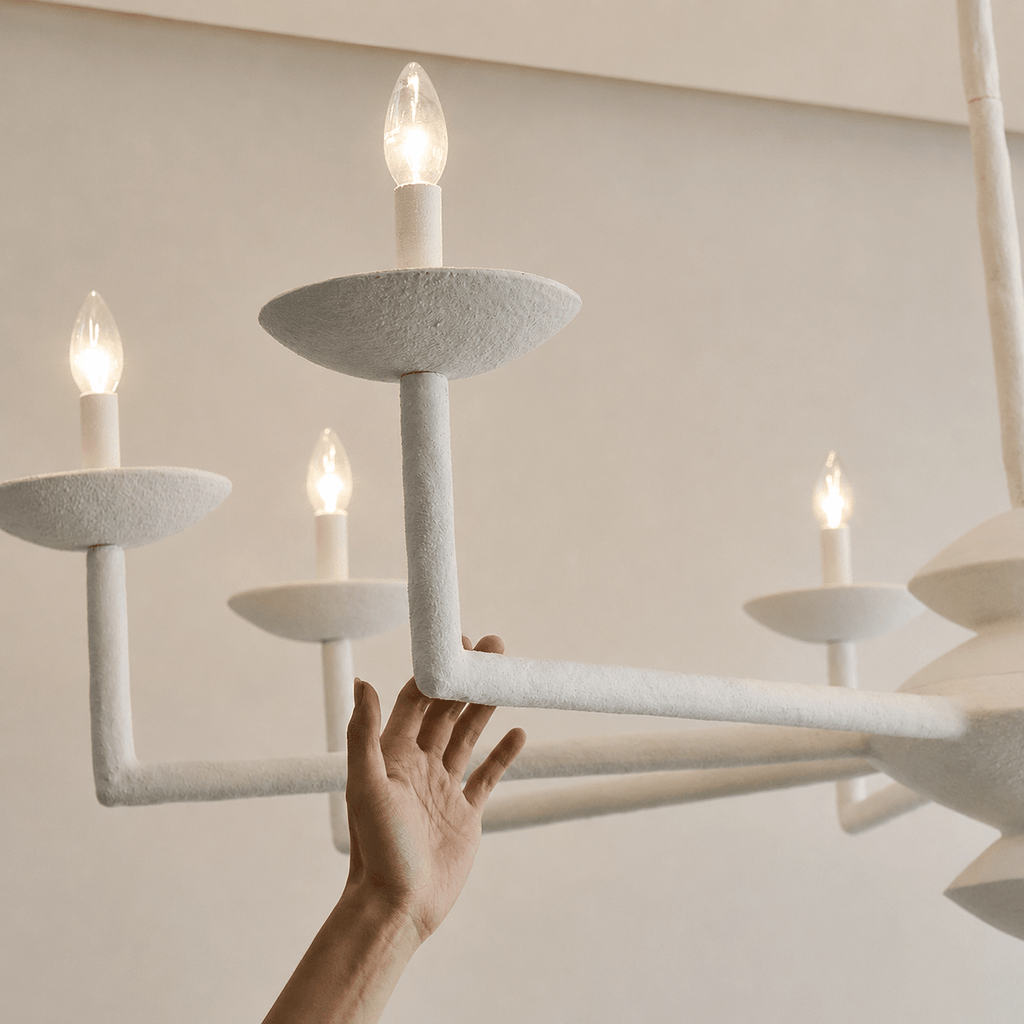 Candle Style Chandelier Modern — Chandelier | Maison Monashee — view 21
