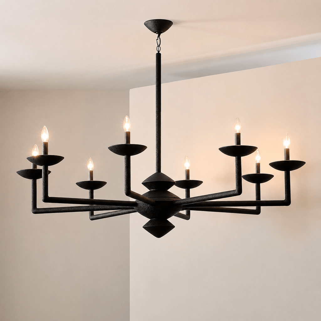 Candle Style Chandelier Modern — Chandelier | Maison Monashee — view 17