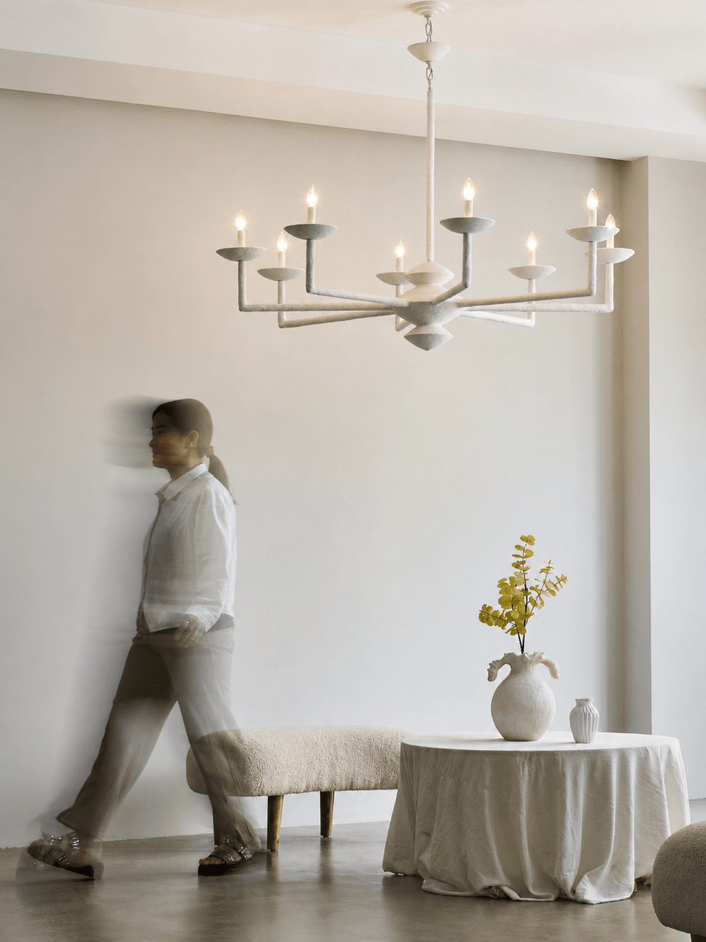 Candle Style Chandelier Modern — Chandelier | Maison Monashee — view 20