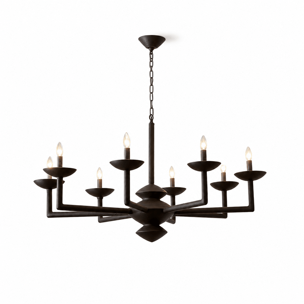 Candle Style Chandelier Modern — Chandelier | Maison Monashee — view 9