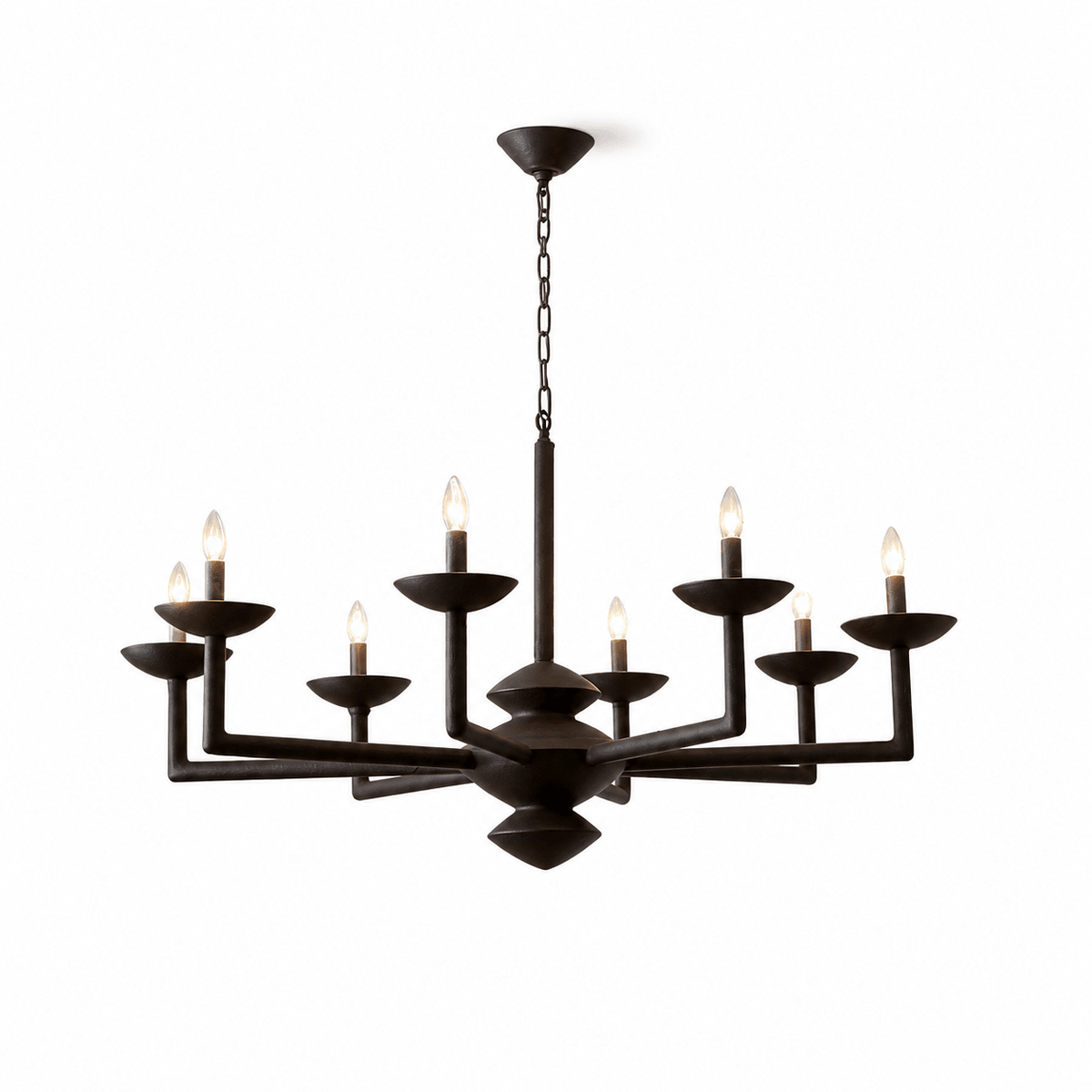 Candle Style Chandelier Modern — Chandelier | Maison Monashee — view 9