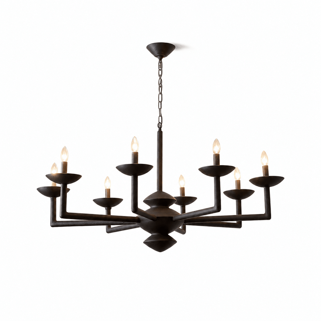 Candle Style Chandelier Modern — Chandelier | Maison Monashee — view 10