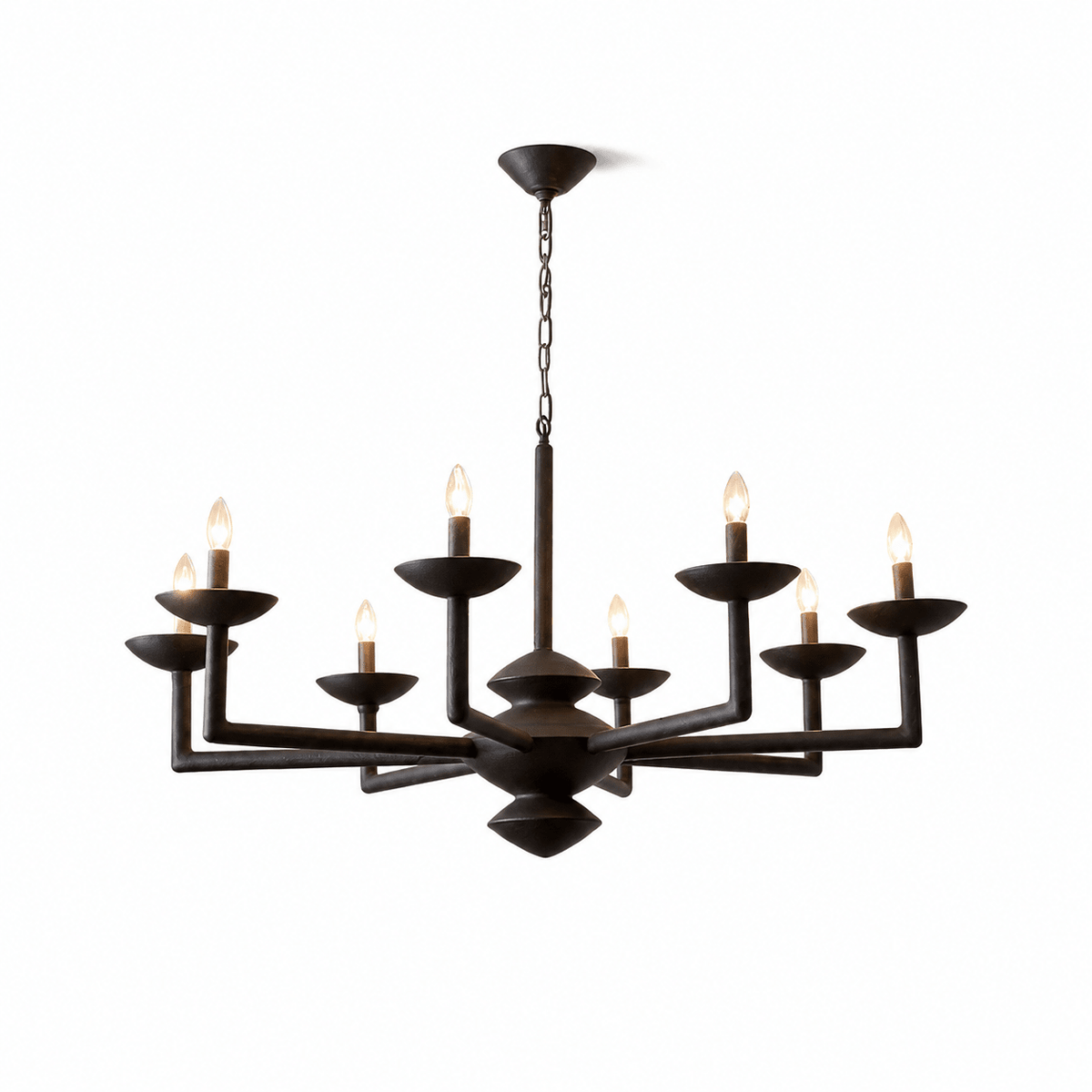 Candle Style Chandelier Modern — Chandelier | Maison Monashee — view 10