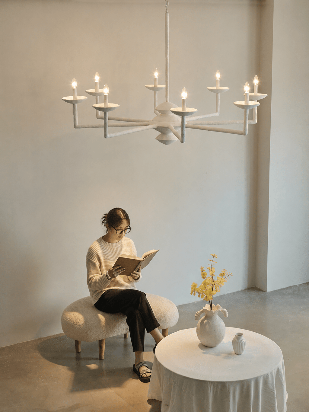 Candle Style Chandelier Modern — Chandelier | Maison Monashee — view 19