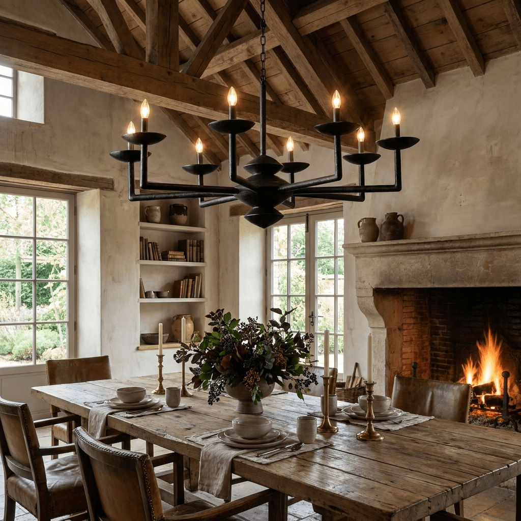 Candle Style Chandelier Modern — Chandelier | Maison Monashee — view 8