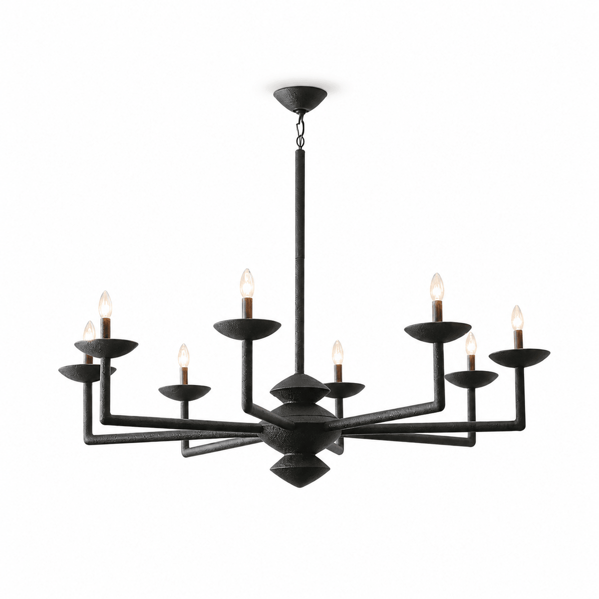 Candle Style Chandelier Modern — Chandelier | Maison Monashee — view 11