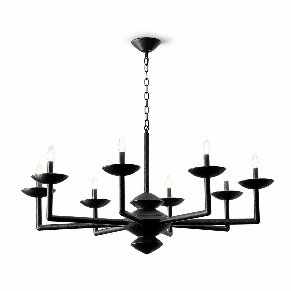 Candle Style Chandelier Modern — Chandelier | Maison Monashee — view 12