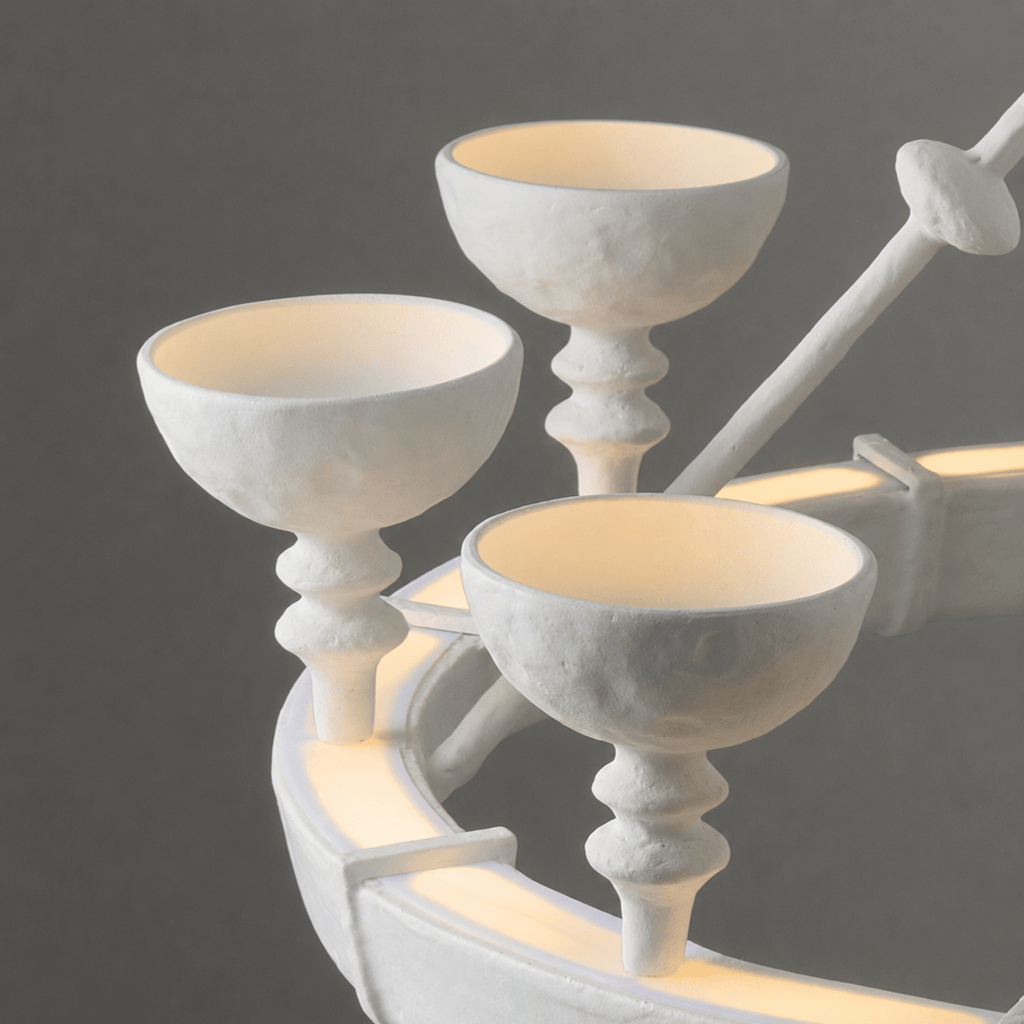 Organic Modern Chandelier — Chandelier | Maison Monashee — view 10