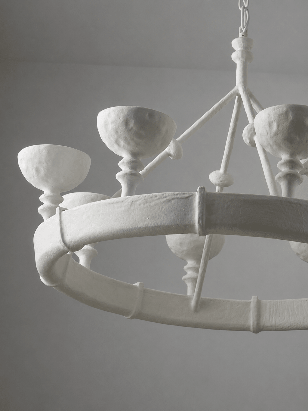 Organic Modern Chandelier — Chandelier | Maison Monashee — view 13