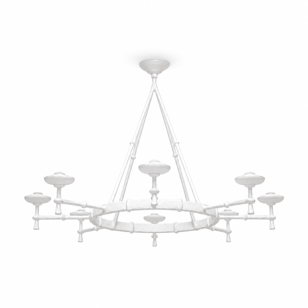 Organic Modern Chandelier — Chandelier | Maison Monashee — view 16