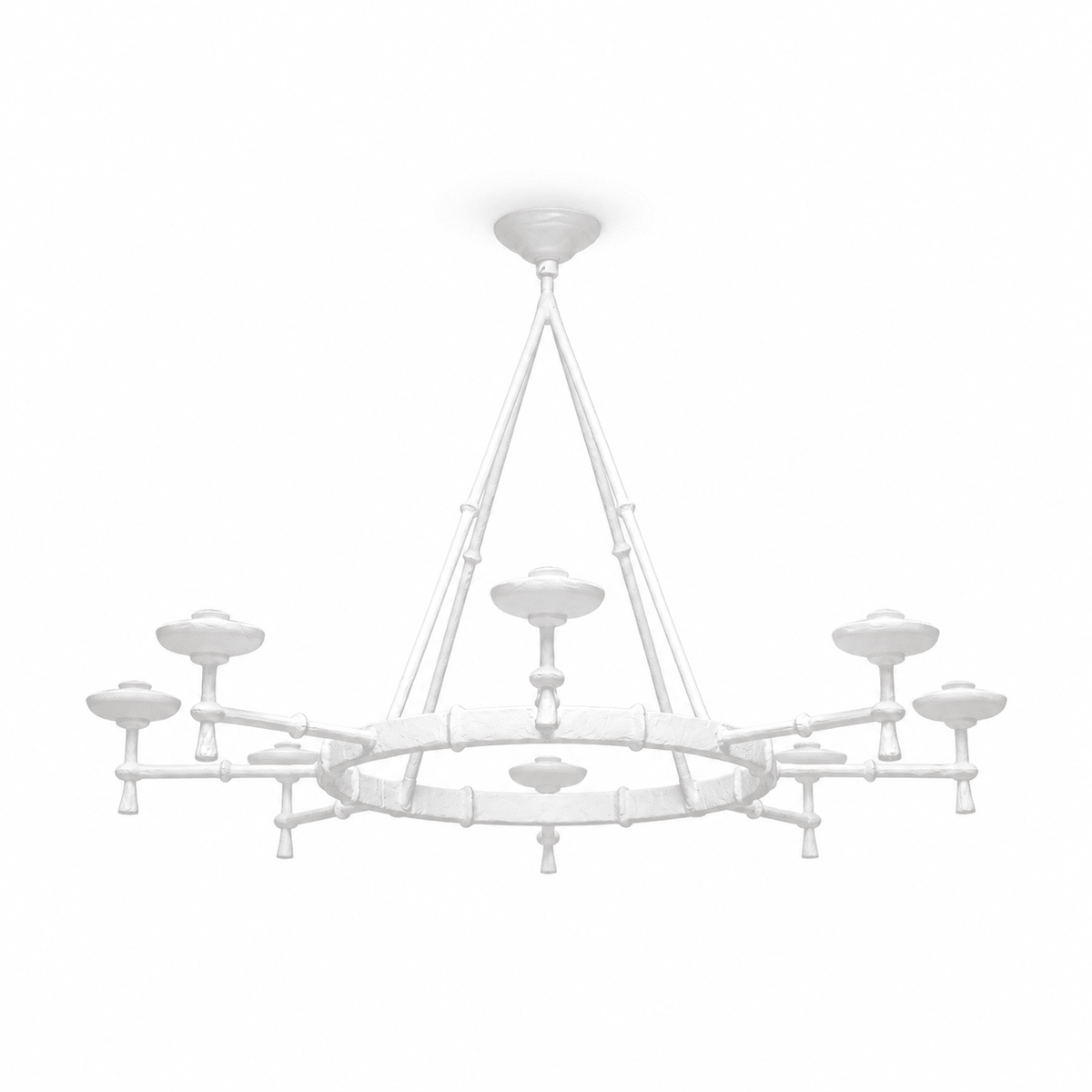 Organic Modern Chandelier — Chandelier | Maison Monashee — view 16