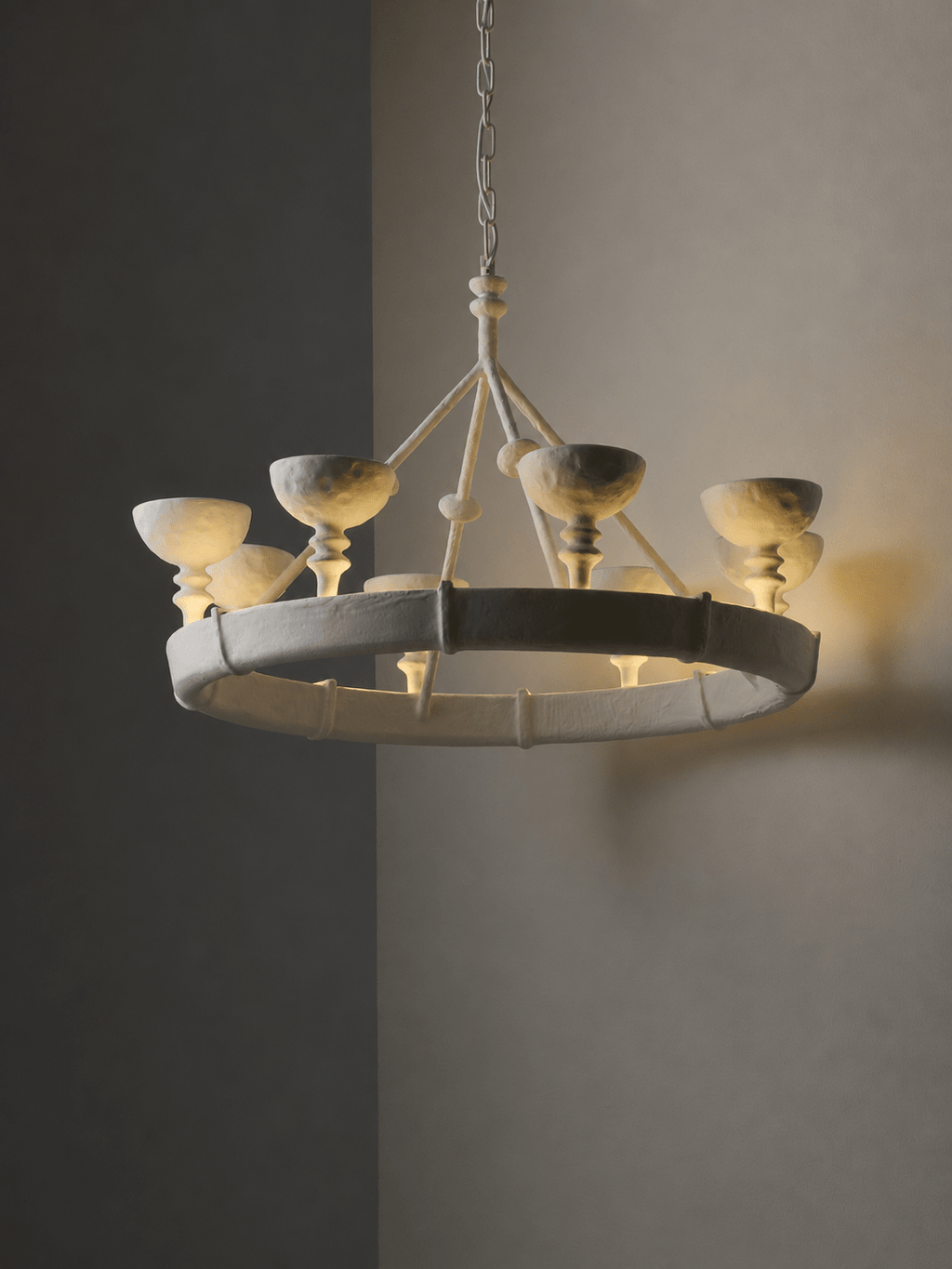 Organic Modern Chandelier — Chandelier | Maison Monashee — view 11