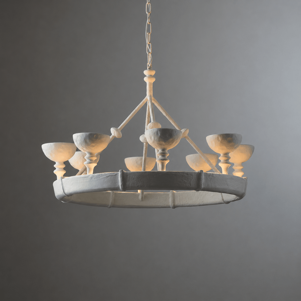 Organic Modern Chandelier — Chandelier | Maison Monashee — view 14