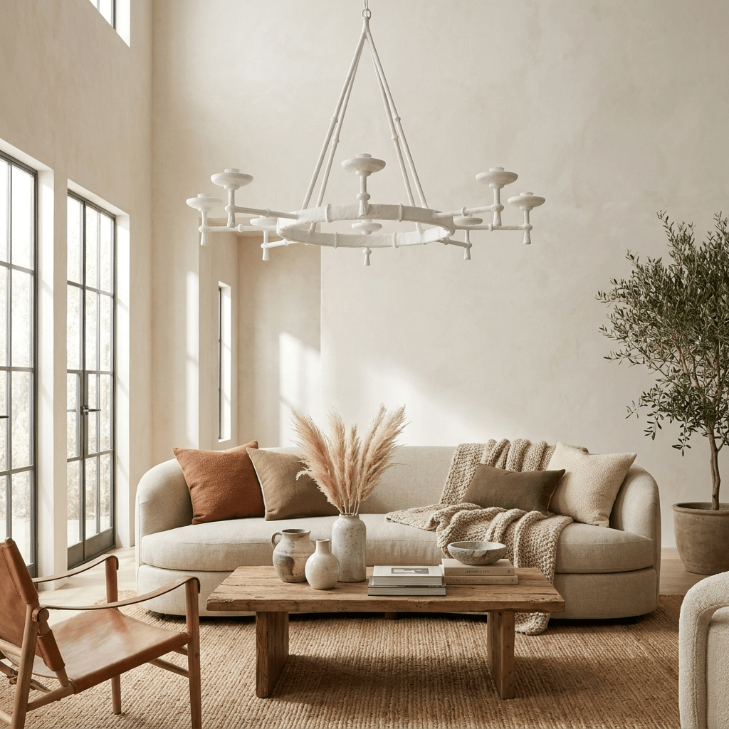 Organic Modern Chandelier — Chandelier | Maison Monashee — view 8
