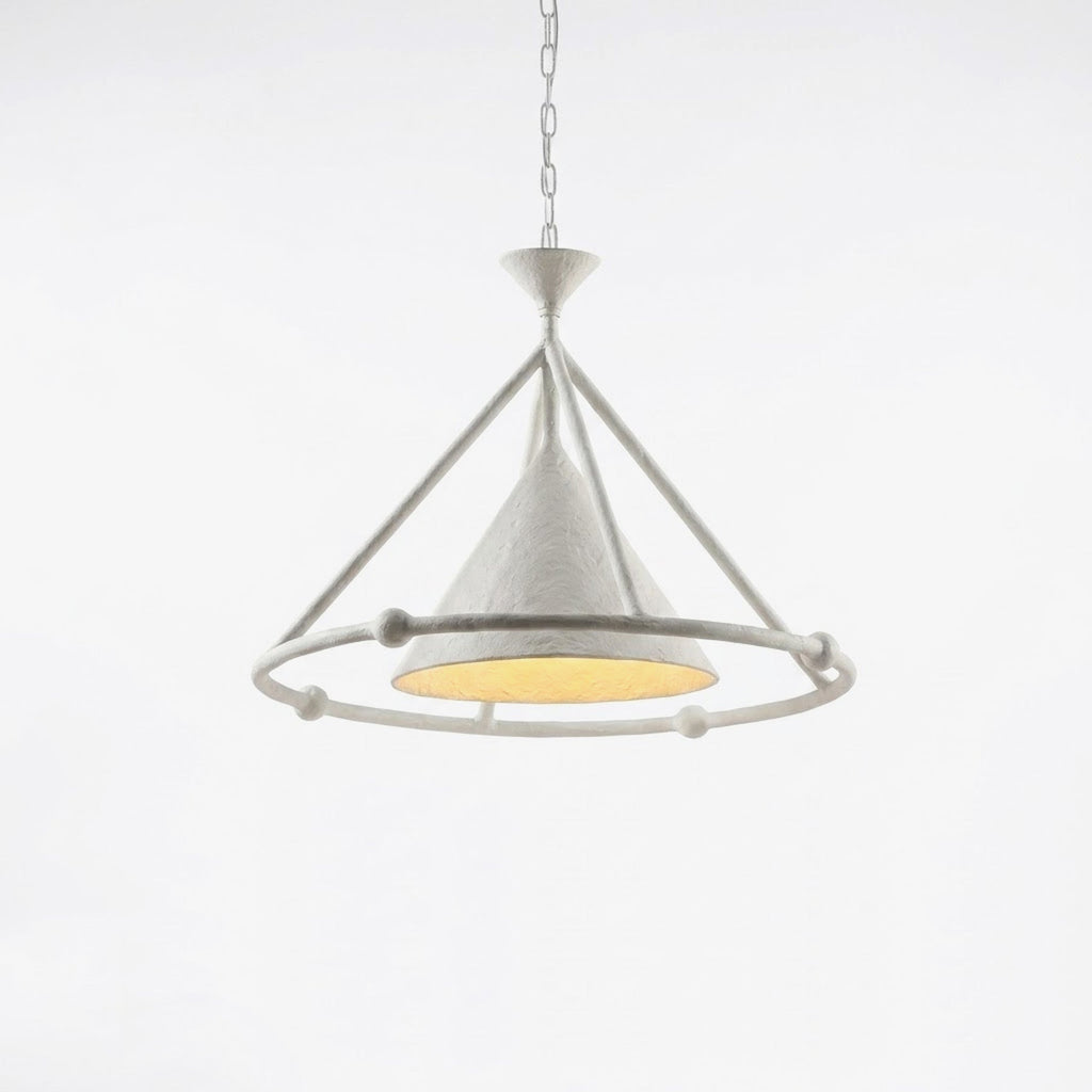 Alabaster Bronze Chandelier — Chandelier | Maison Monashee — view 14