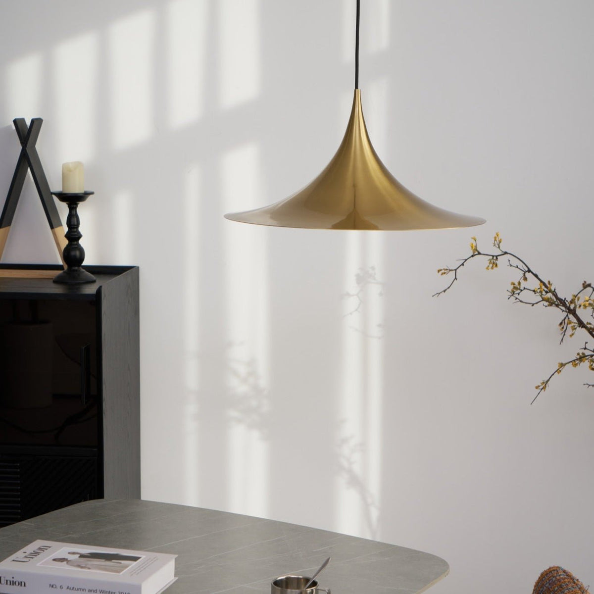 Black Pendant Light — Pendant Light | Maison Monashee — view 98