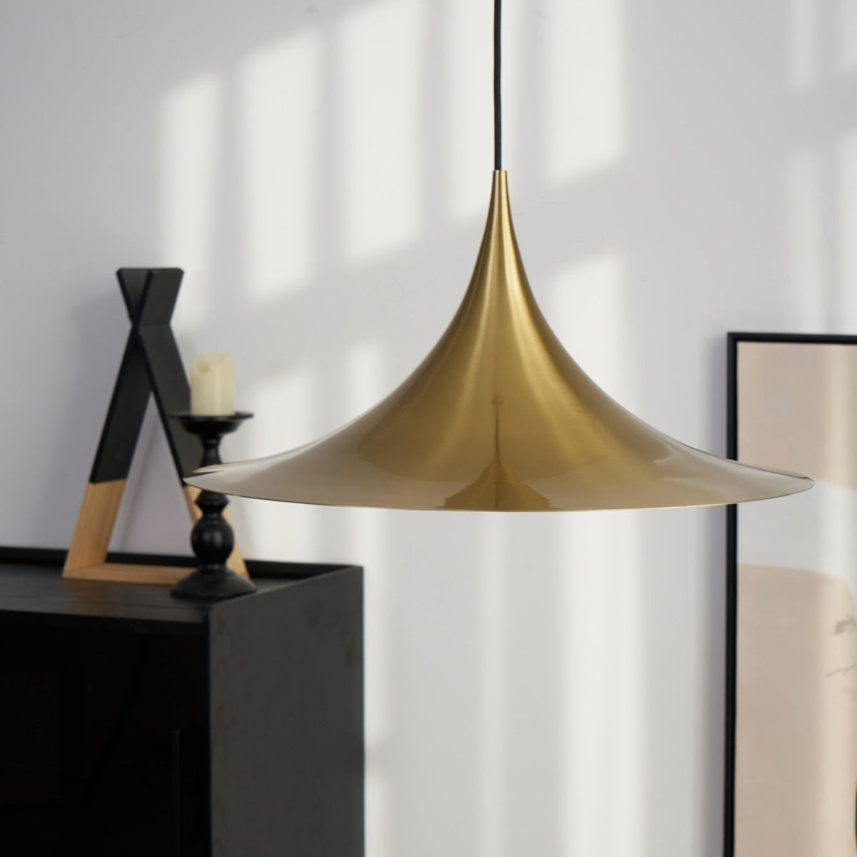 Black Pendant Light — Pendant Light | Maison Monashee — view 17