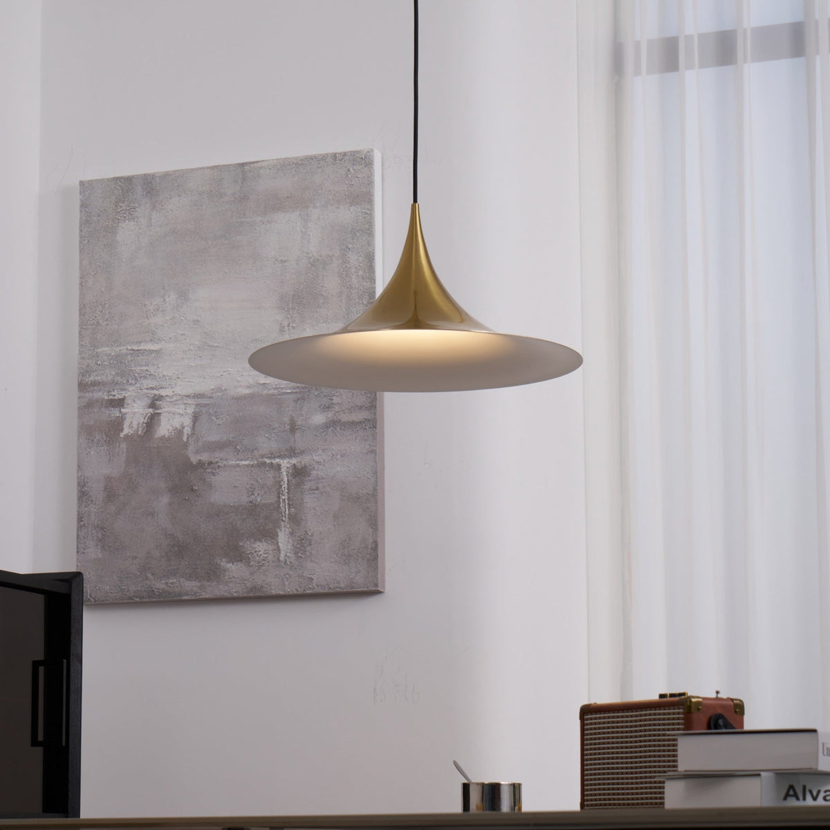 Black Pendant Light — Pendant Light | Maison Monashee — view 21