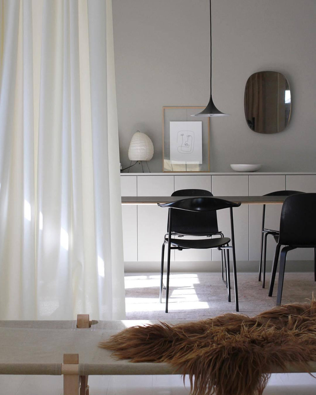 Black Pendant Light — Pendant Light | Maison Monashee — view 58