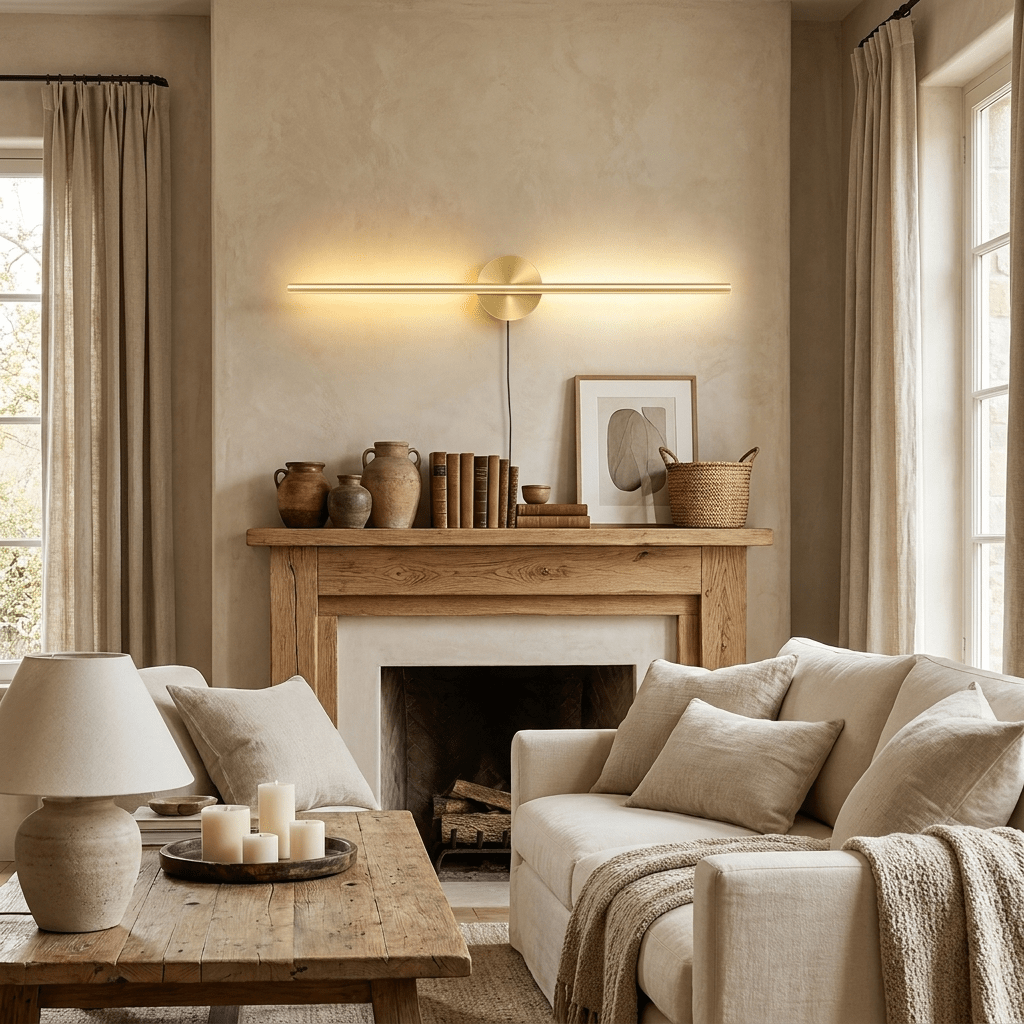 Linear Sconce Light Fixture — Wall Sconce | Maison Monashee — view 2