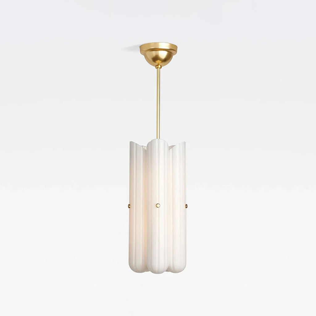 Fluted Glass Pendant Light — Pendant Light | Maison Monashee