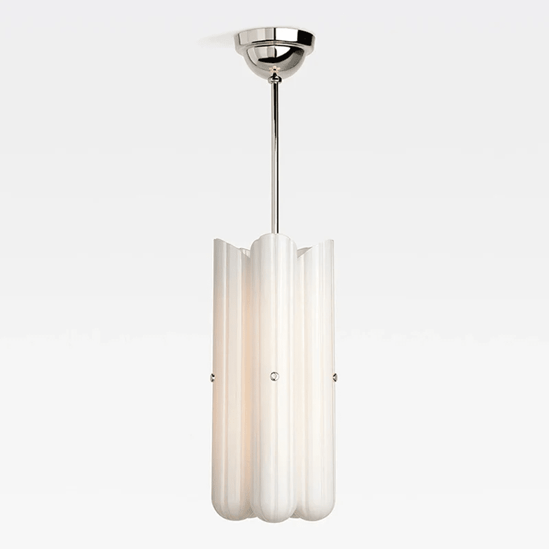 Fluted Glass Pendant Light — Pendant Light | Maison Monashee — view 11