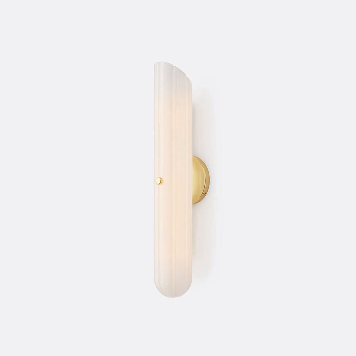 Fluted Glass Wall Sconce — Wall Sconce | Maison Monashee