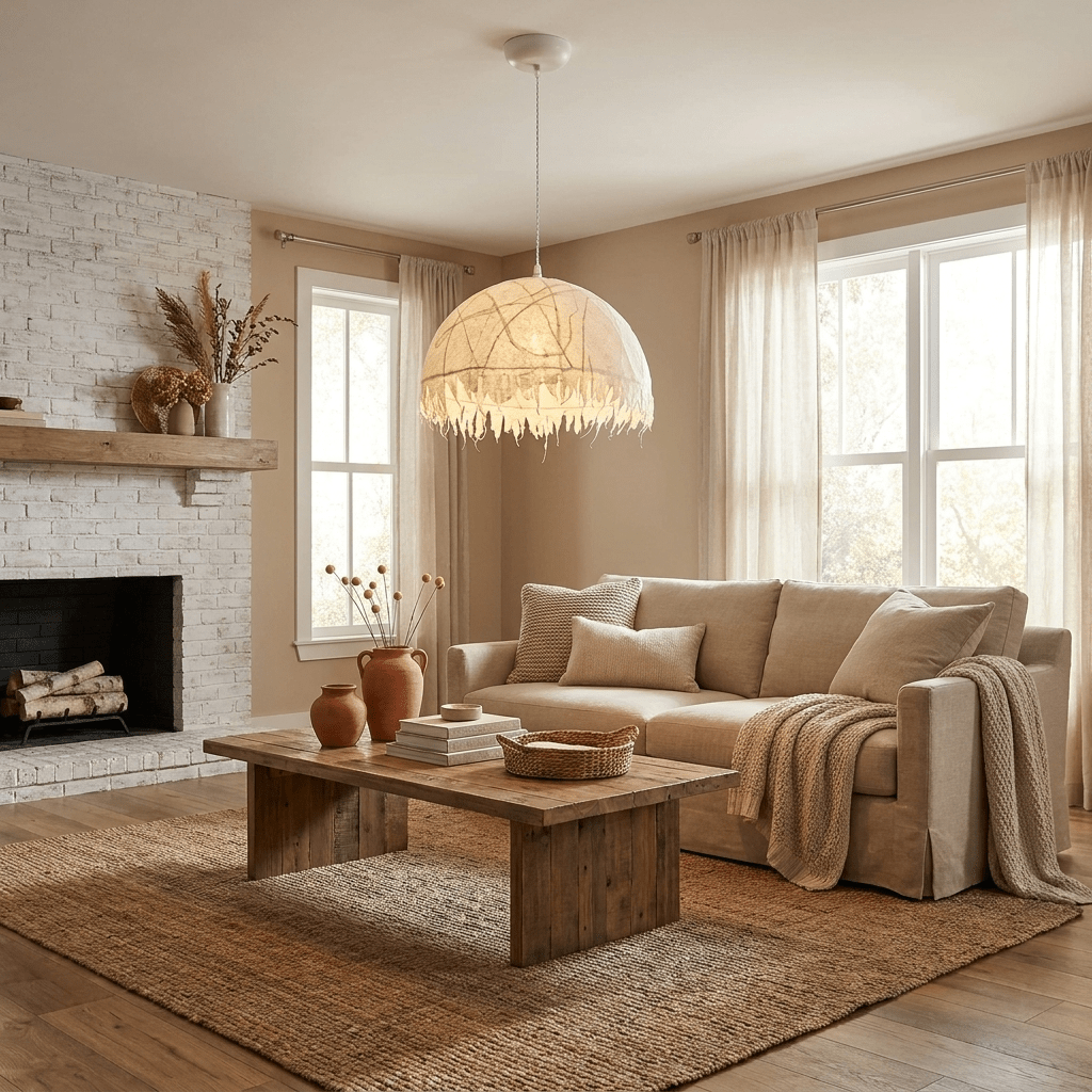 Boho Pendant Light Bedroom — Pendant Light | Maison Monashee — view 20