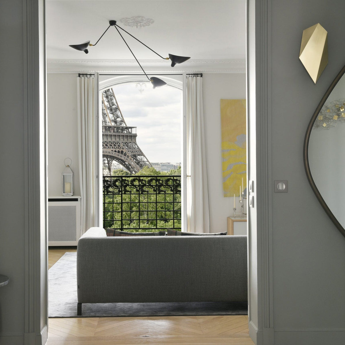 Sculptural Light Fixture — Ceiling Light | Maison Monashee — view 6