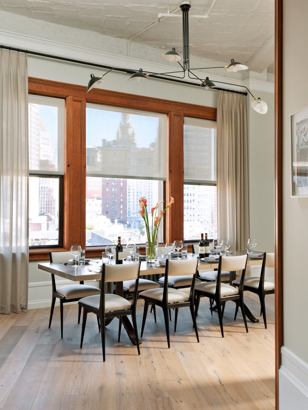 Black Metal Ceiling Light Fixture — Ceiling Light | Maison Monashee — view 35
