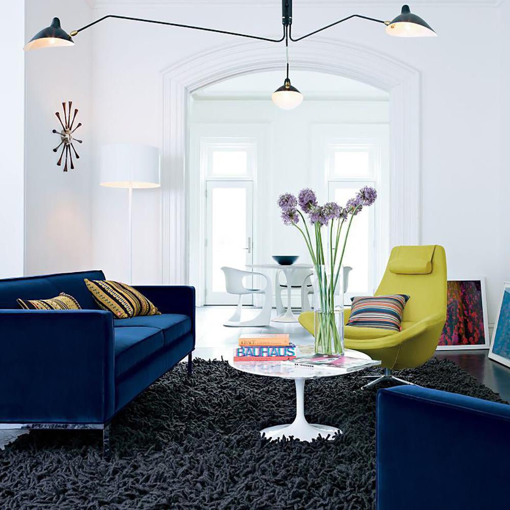 Black Metal Ceiling Light Fixture — Ceiling Light | Maison Monashee — view 26
