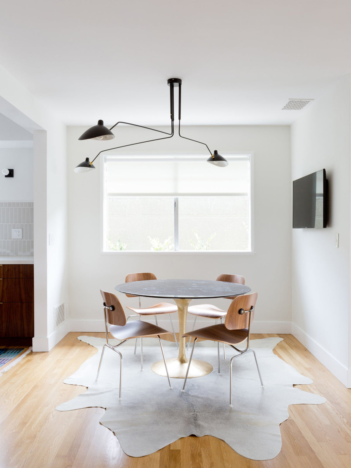 Black Metal Ceiling Light Fixture — Ceiling Light | Maison Monashee — view 36
