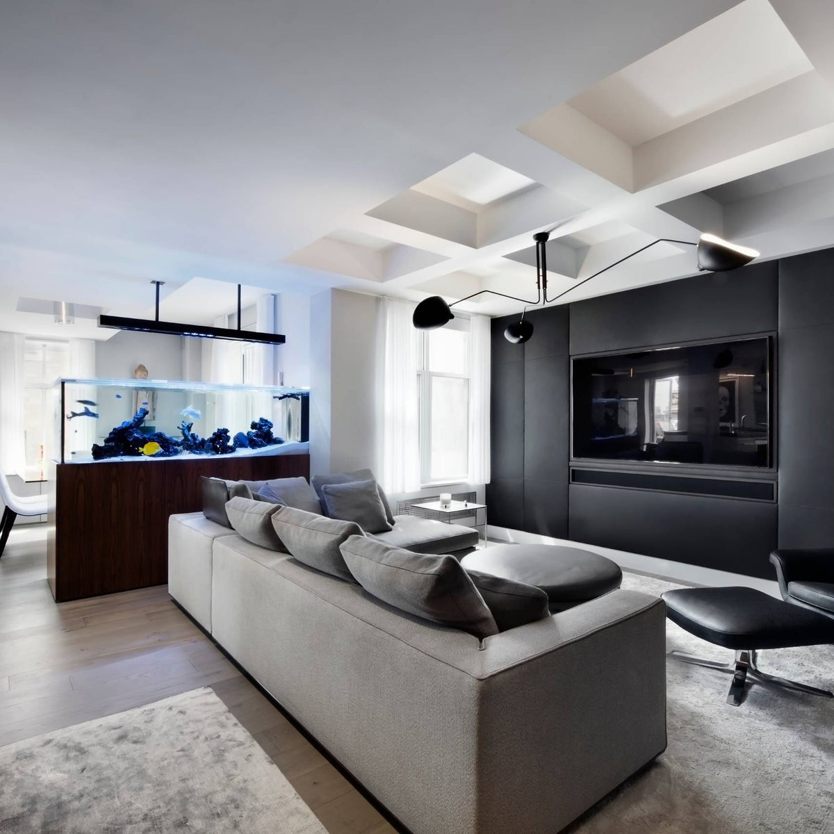 Black Metal Ceiling Light Fixture — Ceiling Light | Maison Monashee — view 37