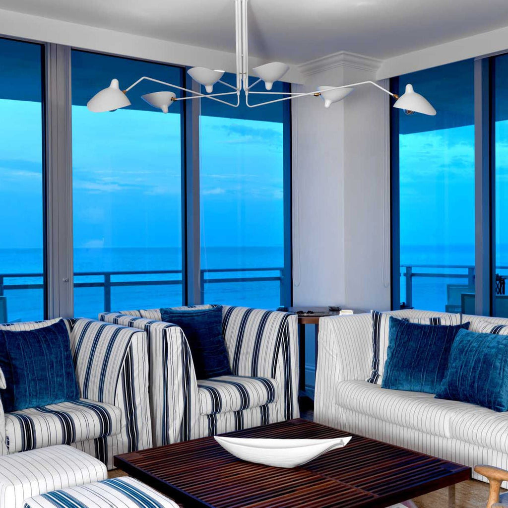 Black Metal Ceiling Light Fixture — Ceiling Light | Maison Monashee — view 32