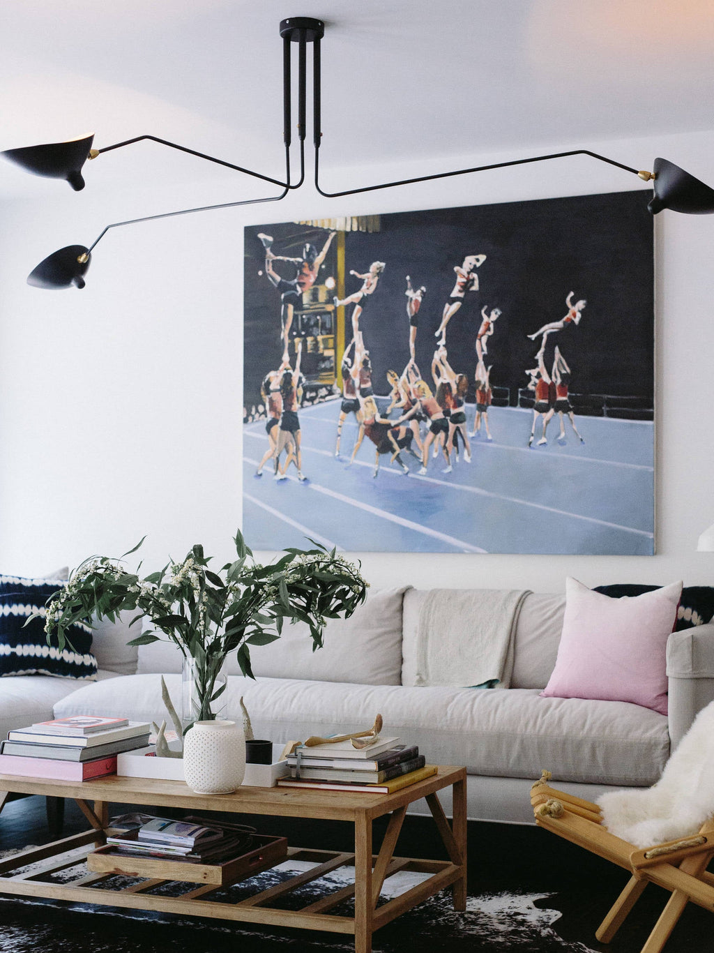 Black Metal Ceiling Light Fixture — Ceiling Light | Maison Monashee — view 54