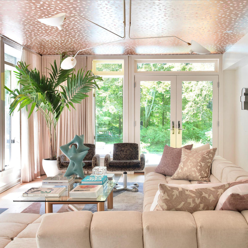Black Metal Ceiling Light Fixture — Ceiling Light | Maison Monashee — view 55