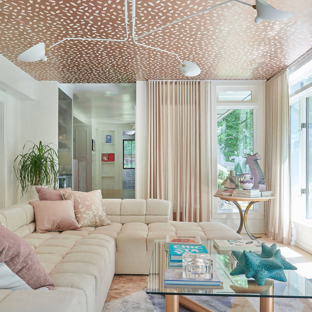 Black Metal Ceiling Light Fixture — Ceiling Light | Maison Monashee — view 57