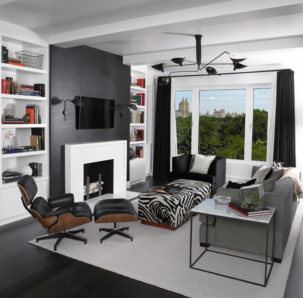 Black Metal Ceiling Light Fixture — Ceiling Light | Maison Monashee — view 58