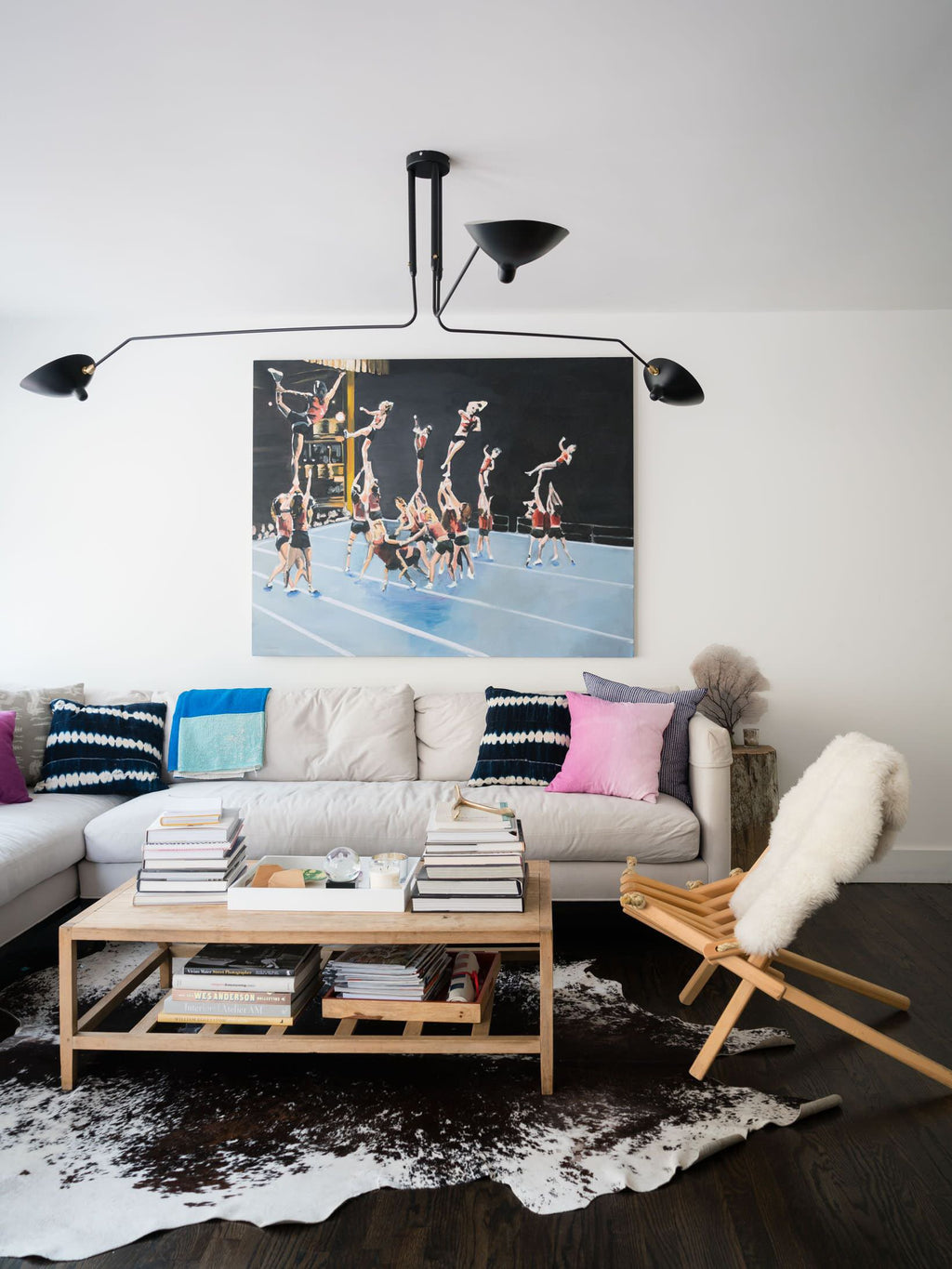 Black Metal Ceiling Light Fixture — Ceiling Light | Maison Monashee — view 59