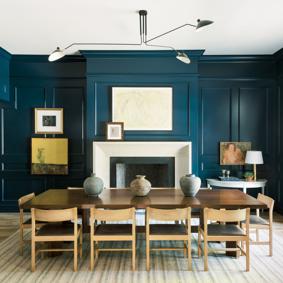 Black Metal Ceiling Light Fixture — Ceiling Light | Maison Monashee — view 24