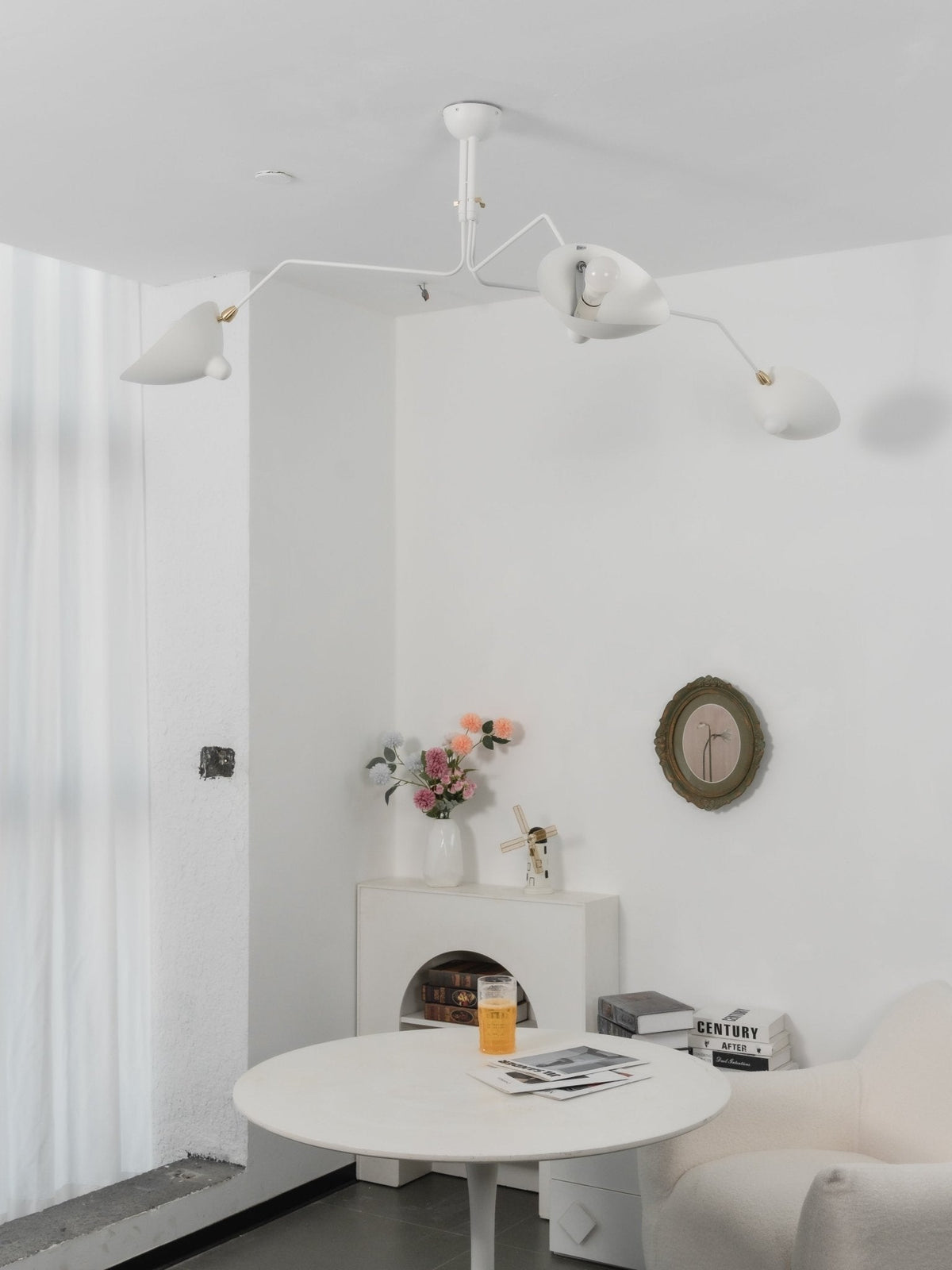 Black Metal Ceiling Light Fixture — Ceiling Light | Maison Monashee — view 104