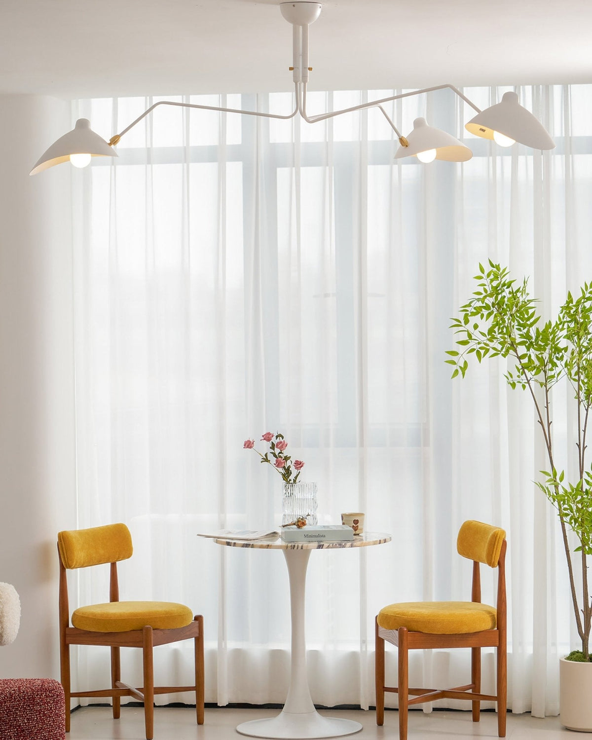 Black Metal Ceiling Light Fixture — Ceiling Light | Maison Monashee — view 70