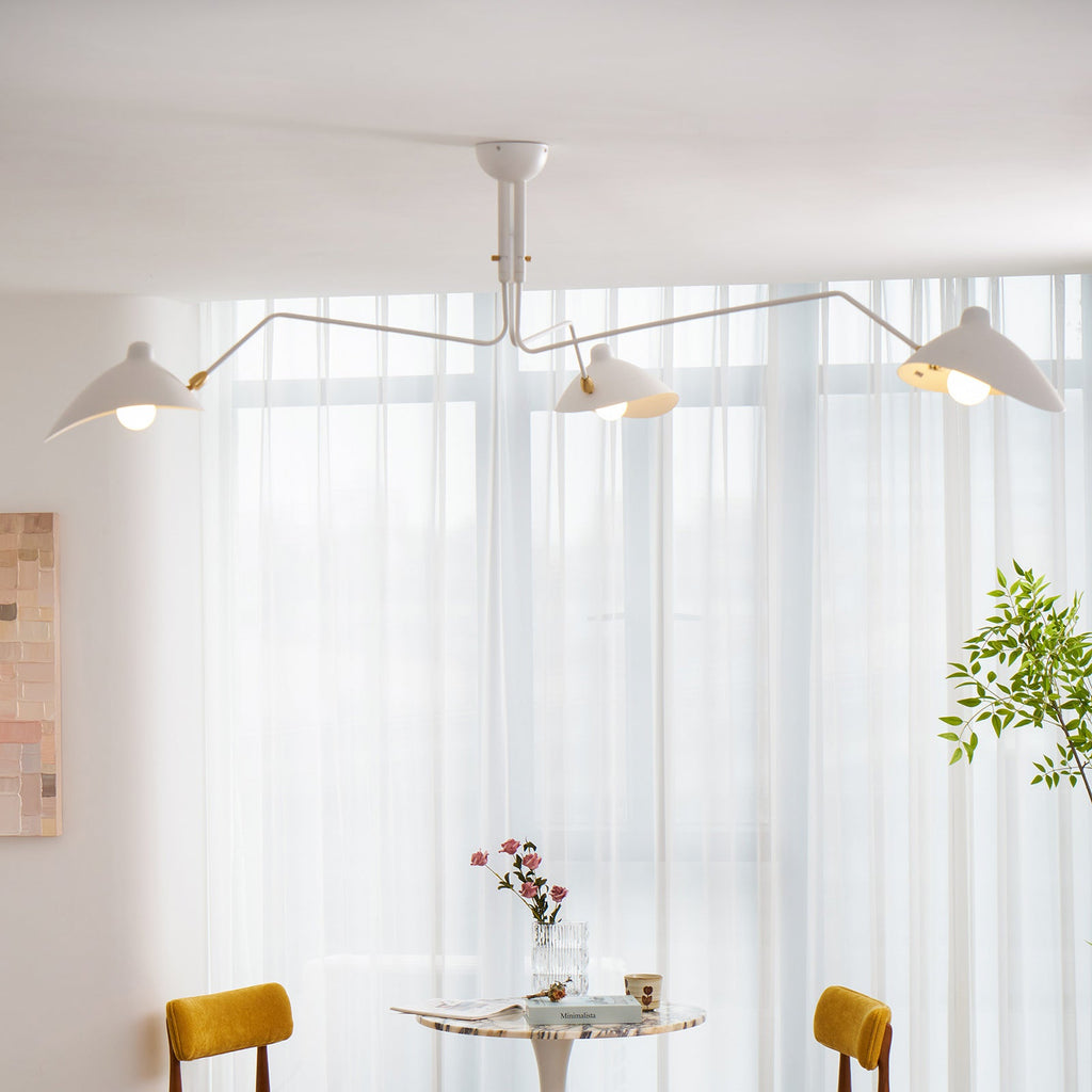 Black Metal Ceiling Light Fixture — Ceiling Light | Maison Monashee — view 18
