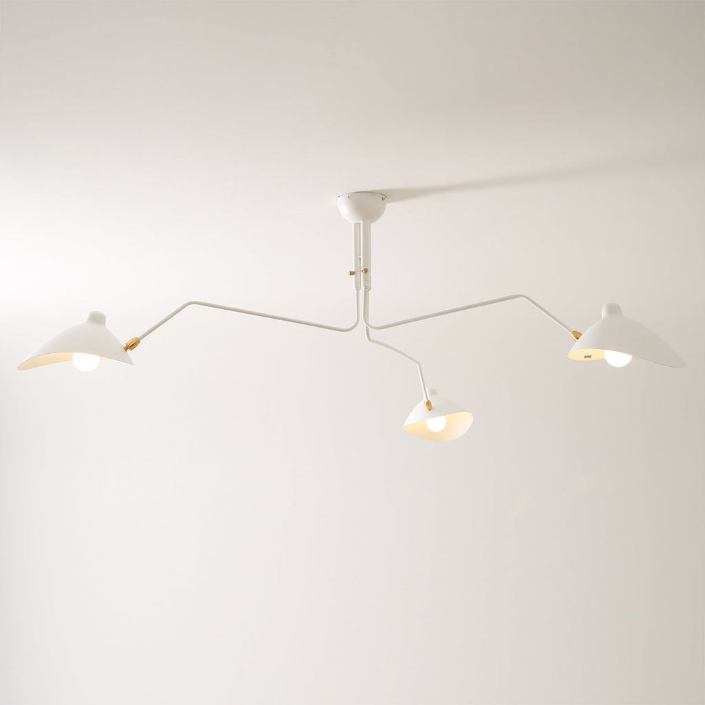 Black Metal Ceiling Light Fixture — Ceiling Light | Maison Monashee — view 68