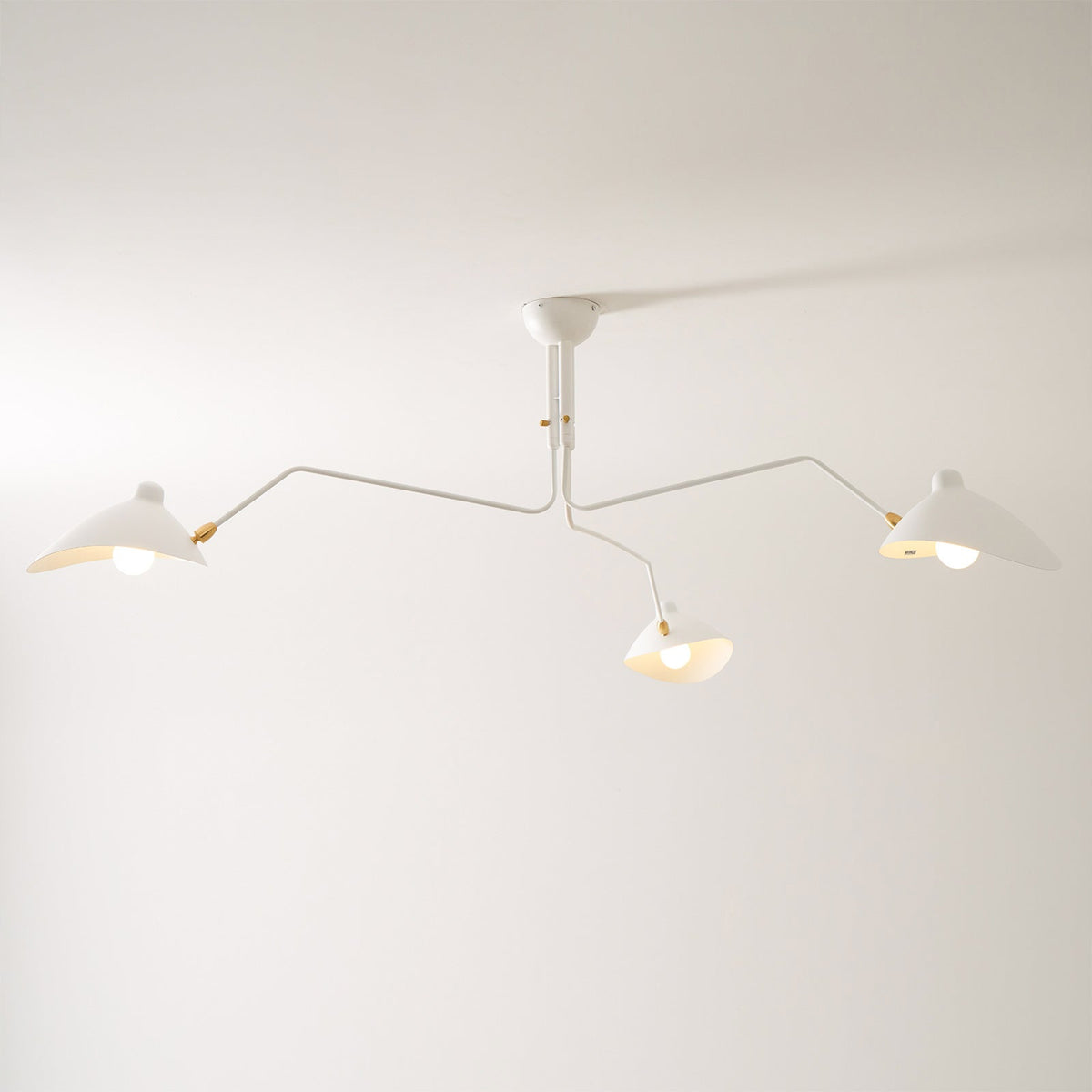 Black Metal Ceiling Light Fixture — Ceiling Light | Maison Monashee — view 68