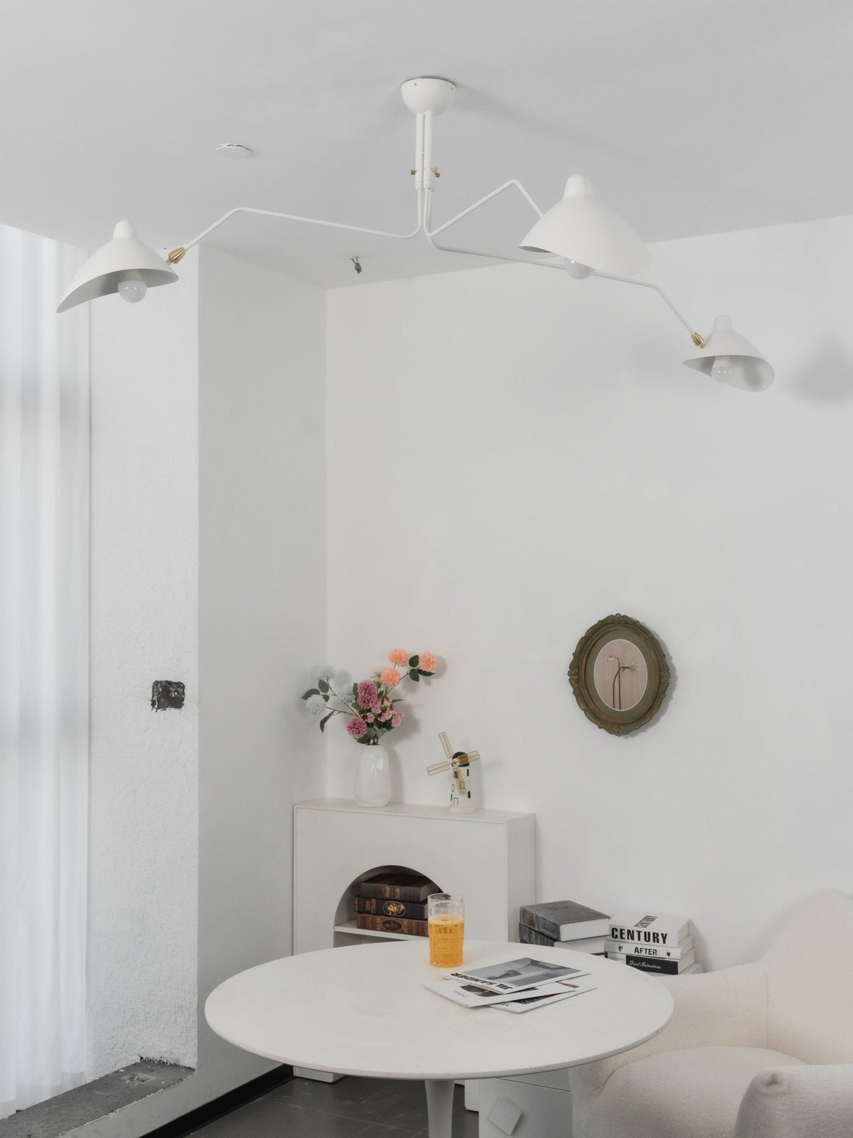 Black Metal Ceiling Light Fixture — Ceiling Light | Maison Monashee — view 111