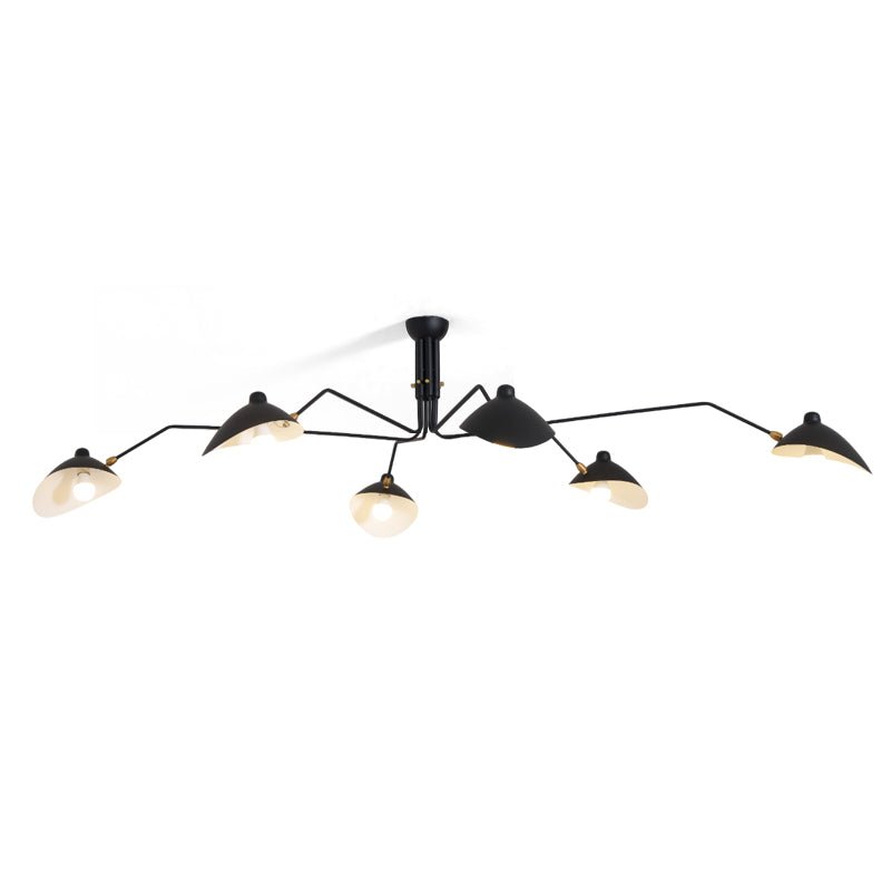 Black Metal Ceiling Light Fixture — Ceiling Light | Maison Monashee — view 76